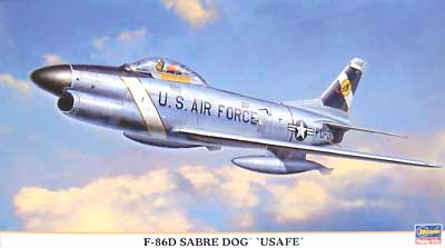 F-86D セイバードッグ USAFE プラモデル (ハセガワ 1/72 飛行機 限定生産 No.00751) 商品画像