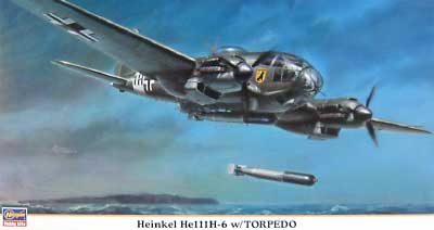 ハインケル He111H-6 魚雷搭載機 プラモデル (ハセガワ 1/72 飛行機 限定生産 No.00753) 商品画像