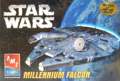 ミレニアム・ファルコン (MILLENNIUM FALCON） プラモデル (AMT/ERTL スターウォーズ（STAR WARS） No.38273) 商品画像