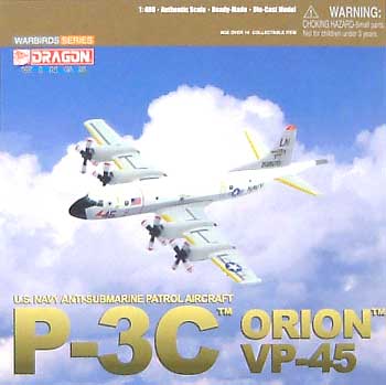 U.S.NAVY P-3C オライオン VP-45 完成品 (ドラゴン 1/400 ウォーバーズシリーズ No.55773) 商品画像