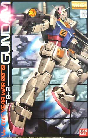 RX-78-2 ガンダム Ver.ONE YEAR WAR 0079 プラモデル (バンダイ MG （マスターグレード）) 商品画像