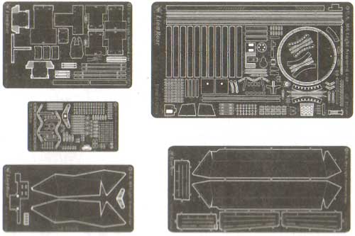 米陸軍 M8 グレイハウンド グレードアップ用 エッチングパーツ エッチング (ライオンロア 1/35 ミリタリーモデル用エッチングパーツ No.LE35029) 商品画像_2