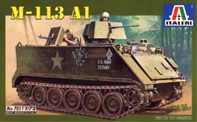 M-113 A1 プラモデル (イタレリ 1/72 ミリタリーシリーズ No.7011) 商品画像