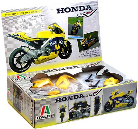 ホンダ RC211V ポンス 2003 プラモデル (イタレリ 1/6 モーターサイクル No.4506) 商品画像