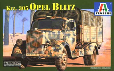 オペル ブリッツ (ドイツ軍用3tトラック） プラモデル (イタレリ 1/72 ミリタリーシリーズ No.7014) 商品画像