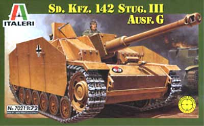 Sd.Kfz.142 3号突撃砲G型 プラモデル (イタレリ 1/72 ミリタリーシリーズ No.7021) 商品画像