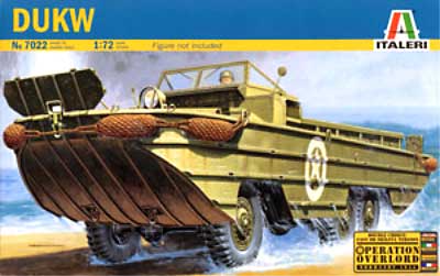 DUKW (アメリカ水陸両用車） プラモデル (イタレリ 1/72 ミリタリーシリーズ No.7022) 商品画像