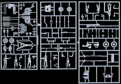 ドイツ大砲セット (37mmPAK35/75mmPAK40/20mmFLAK38） プラモデル (イタレリ 1/72 ミリタリーシリーズ No.7026) 商品画像_2