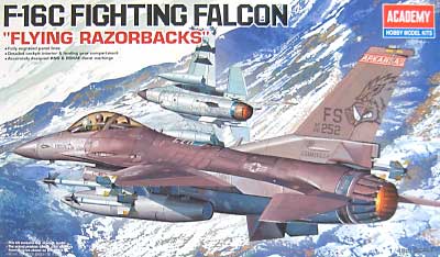 F-16C ファイティング ファルコン Flying Razorbacks プラモデル (アカデミー 1/48 Aircrafts No.12204) 商品画像