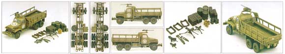 2 1/2トン 6×6 カーゴトラック & アクセサリー プラモデル (アカデミー 1/72 Scale Armor No.13402) 商品画像_2