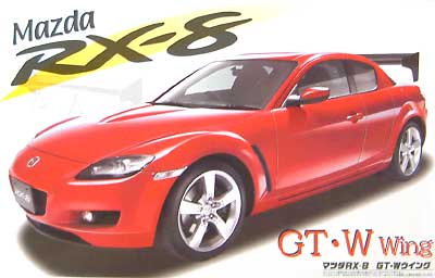 マツダ RX-8 GTWウイング プラモデル (フジミ 1/24 GTWウイングシリーズ No.GTW010) 商品画像