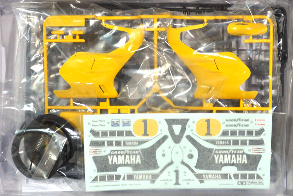 ヤマハ YZR500 グランプリレーサー プラモデル (タミヤ 1/12 オートバイシリーズ No.001) 商品画像_1