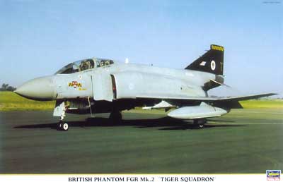 ブリティッシュ ファントム FGR Mk.2 タイガースコードロン プラモデル (ハセガワ 1/48 飛行機 限定生産 No.09602) 商品画像
