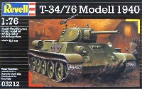 レベル 1/76 ミリタリー T-34/76 モデル1940