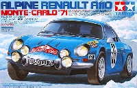 タミヤ 1/24 スポーツカーシリーズ アルピーヌ ルノー A110 モンテカルロ '71