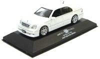 スカイネット 1/43 ダイキャストVIPカーシリーズ ジャンクション 30 セルシオ (ホワイト）