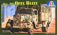 イタレリ 1/72 ミリタリーシリーズ オペル ブリッツ (ドイツ軍用3tトラック）