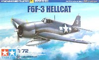 タミヤ 1/72 ウォーバードコレクション F6F-3 ヘルキャット