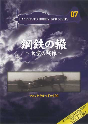 フォッケウルフ Fw190 DVD
DVD (バンプレスト 鋼鉄の轍 ～大空の残像～ No.Vol.007) 商品画像