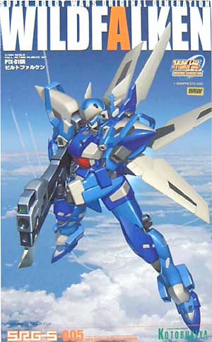 PTX-016R ビルトファルケン プラモデル (コトブキヤ スーパーロボット大戦 ORIGINAL GENERATION No.KP-005) 商品画像