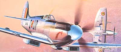 スピットファイア F.Mk.14E ベルギー空軍 プラモデル (フジミ 1/72 Mシリーズ No.旧C-11) 商品画像