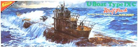 ドイツ海軍 Uボート タイプ9c U 511 呂500 さつき1号 ニチモ プラモデル