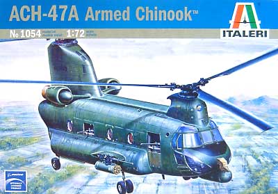 ACH-47A チヌーク ガンシップ プラモデル (イタレリ 1/72 航空機シリーズ No.1054) 商品画像