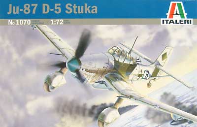 ユンカース Ju-87 D-5 スツーカ プラモデル (イタレリ 1/72 航空機シリーズ No.1070) 商品画像