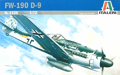 フォッケウルフ Fw190 D-9 プラモデル (イタレリ 1/72 航空機シリーズ No.1128) 商品画像