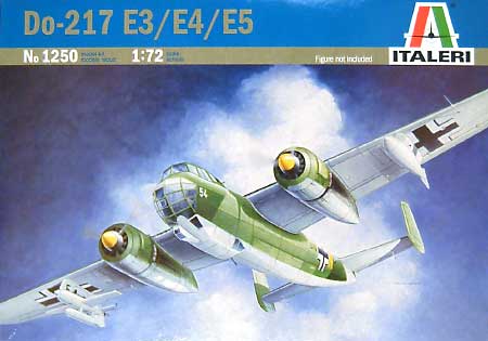 ドルニエ Do217 E3/Ｅ4/E5 プラモデル (イタレリ 1/72 航空機シリーズ No.1250) 商品画像