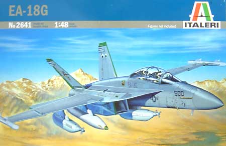 EF-18G プラモデル (イタレリ 1/48 飛行機シリーズ No.2641) 商品画像