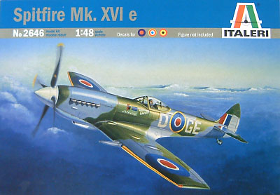 スピットファイア Mk.XVI/e プラモデル (イタレリ 1/48 飛行機シリーズ No.2646) 商品画像