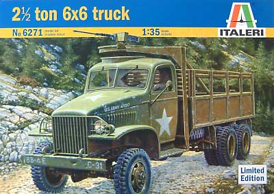 アメリカ陸軍 2.5ｔ トラック プラモデル (イタレリ 1/35 ミリタリーシリーズ No.6271) 商品画像