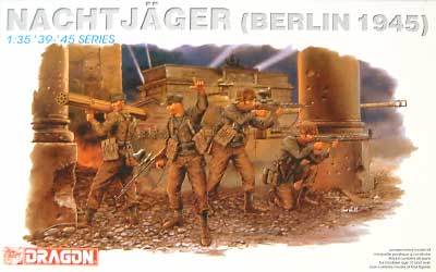 ドイツ 夜間戦闘隊 (ベルリン1945） プラモデル (ドラゴン 1/35 