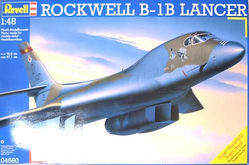 B-1B 爆撃機 プラモデル (レベル 1/48 飛行機モデル No.04560) 商品画像