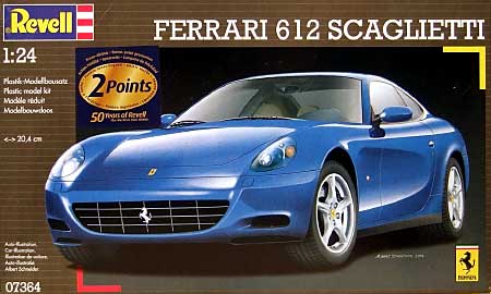 Amazon.co.jp: 1/24 Revell Ferrari 612 Scaglietti/ドイツ