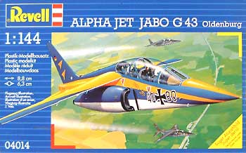 アルファジェット JABO G43 プラモデル (レベル 1/144 飛行機 No.旧04014) 商品画像