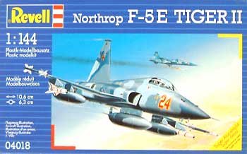 ノースロップ F-5E タイガー2 プラモデル (レベル 1/144 飛行機 No.04018) 商品画像