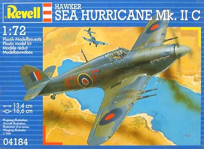 ホーカー シーハリケーン Mk.2C プラモデル (レベル 1/72 Aircraft No.04184) 商品画像