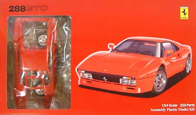 フェラーリ 288GTO プラモデル (フジミ 1/24 エンスージアスト シリーズ No.旧036) 商品画像