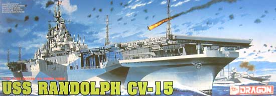 U.S.S. ランドルフ (CV-15） プラモデル (ドラゴン 1/700 Warships No.旧7050) 商品画像