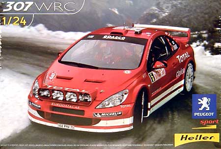 プジョー 307 WRC プラモデル (エレール 1/24 カーモデル No.80753) 商品画像