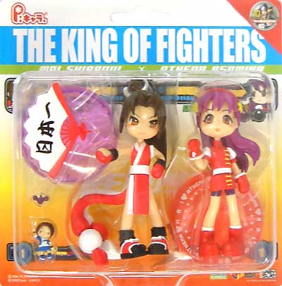 不知火舞 & 麻宮アテナ フィギュア (GSIクレオス P:キャラ No.PC2005) 商品画像