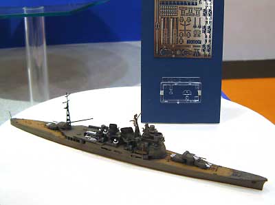 重巡洋艦 高雄 (エッチングパーツ&クリア艦橋窓） プラモデル (アオシマ 1/700 ウォーターラインシリーズ スーパーデティール No.036143) 商品画像_2