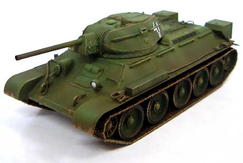 ソビエト中戦車 T-34/76 1941年型 (鋳造砲塔） プラモデル (タミヤ 1/48 ミリタリーミニチュアシリーズ No.015) 商品画像_2
