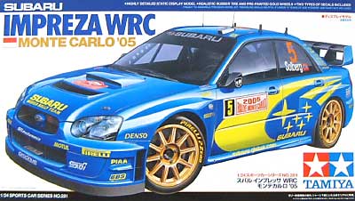スバル インプレッサ WRC モンテカルロ '05 (プラモデル)