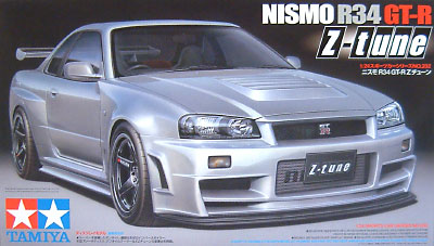 ニスモ R34 GT-R Zチューン プラモデル (タミヤ 1/24 スポーツカーシリーズ No.282) 商品画像
