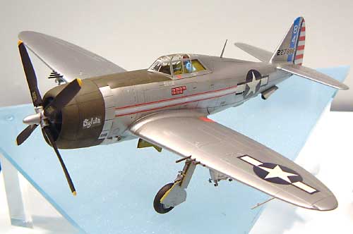 P-47D レザーバック 第348戦闘航空群 プラモデル (ハセガワ 1/48 飛行機 限定生産 No.09615) 商品画像_2