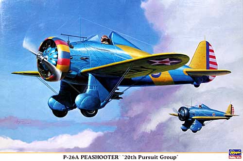 P-26A ピーシューター 第20追撃隊 プラモデル (ハセガワ 1/32 飛行機 限定生産 No.08156) 商品画像