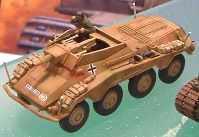 Sd.Kfz.234/3 8輪重装甲偵察車 シュツンメル プラモデル (ハセガワ 1/72 ミニボックスシリーズ No.MT054) 商品画像_2